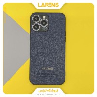 کاور Dlonz اورجینال سری  Leather ایفون 13 پرو مکس-  Dark Blue